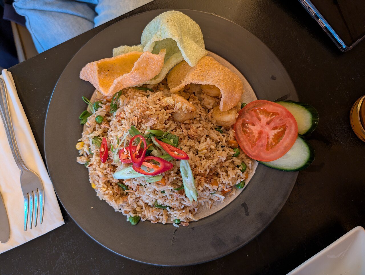 Fried Rice, Garnished Right
